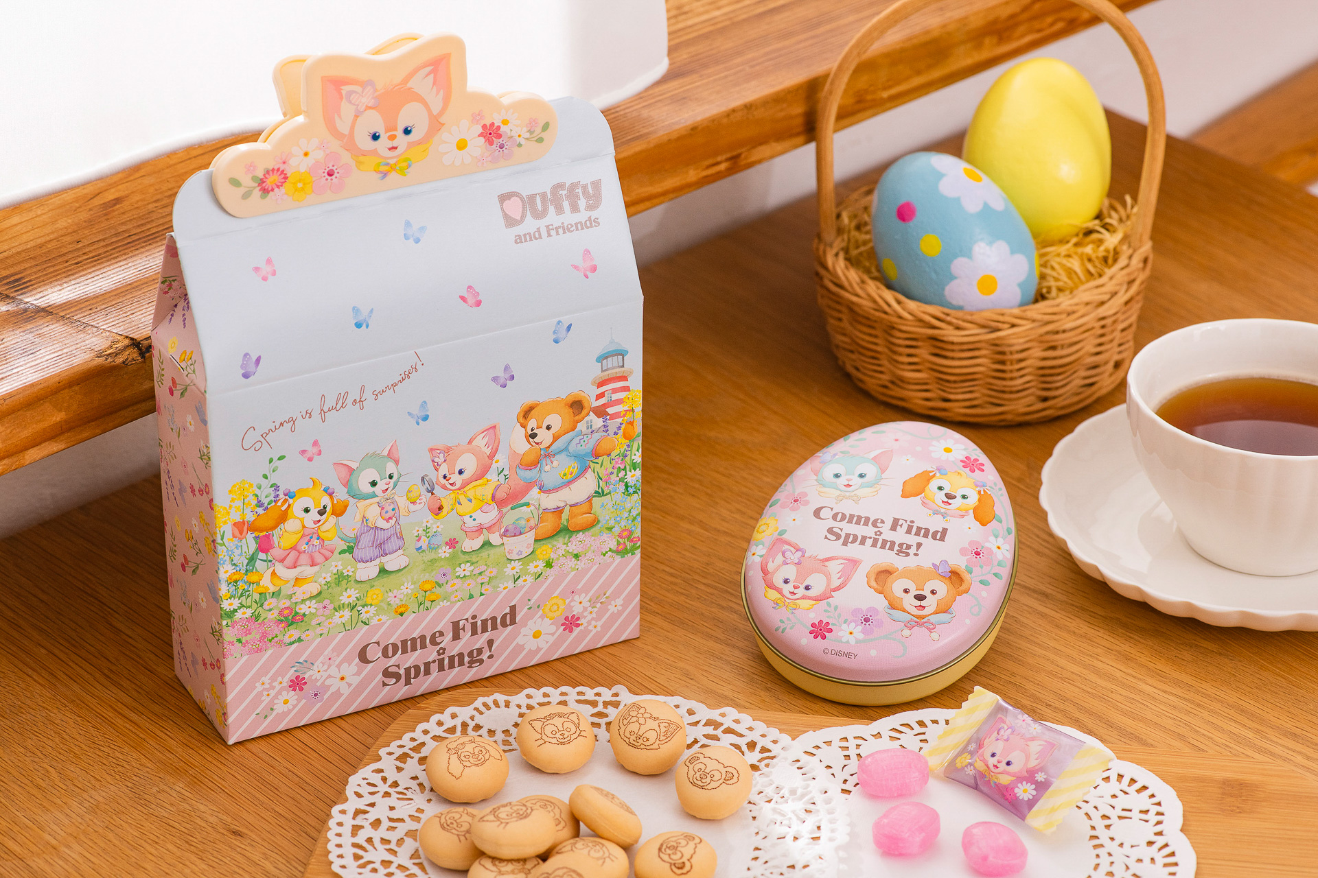 クリップ付きだから、一気に食べなくても大丈夫！　缶は小物入れにどうぞ