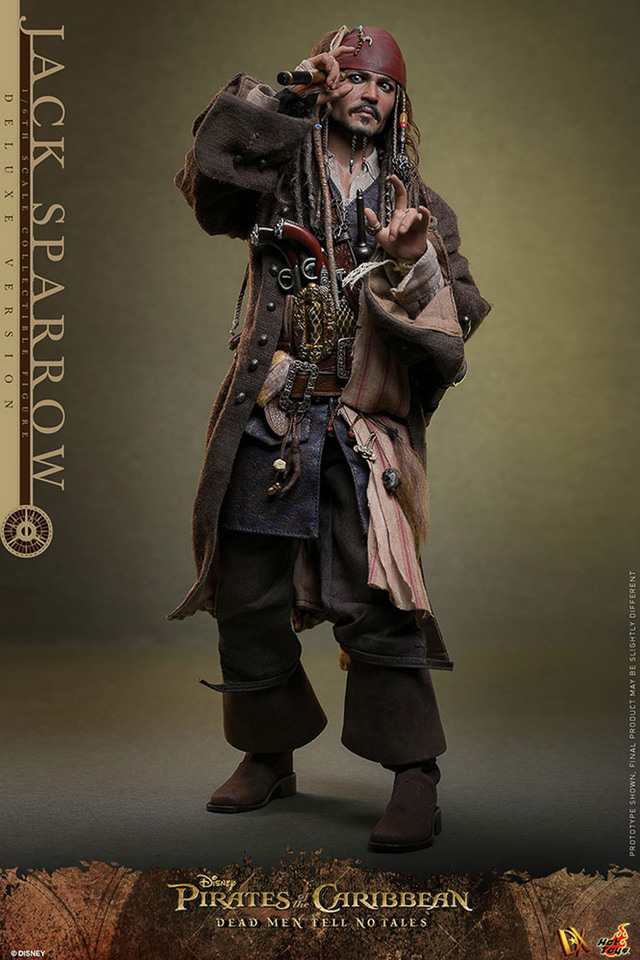 パイレーツ・オブ・カリビアン 最後の海賊 ジャック・スパロウ アルチザン DX リアル過ぎっ！ ディズニー映画「パイレーツ・オブ・カリビアン