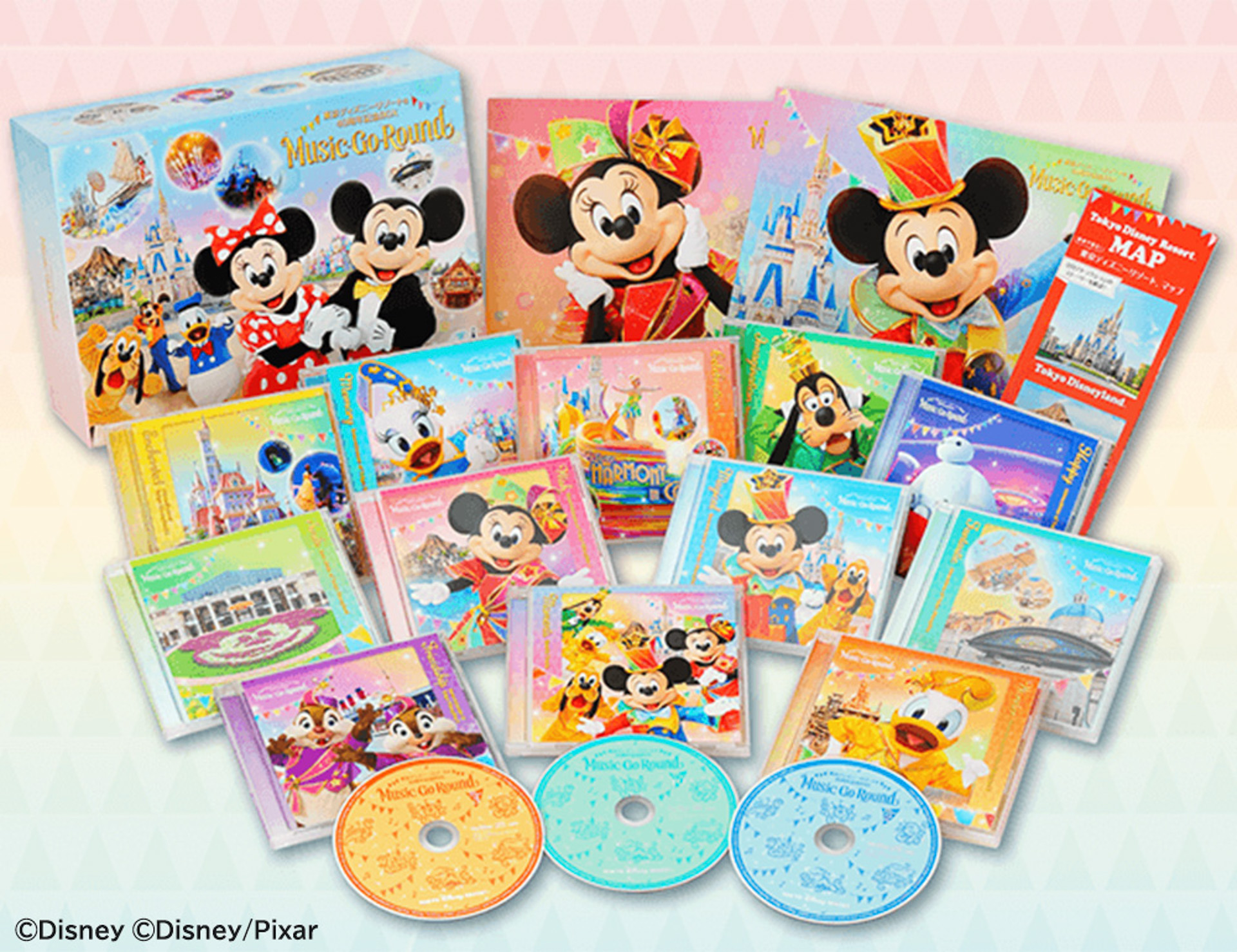 CD12枚とともに4大付録付き