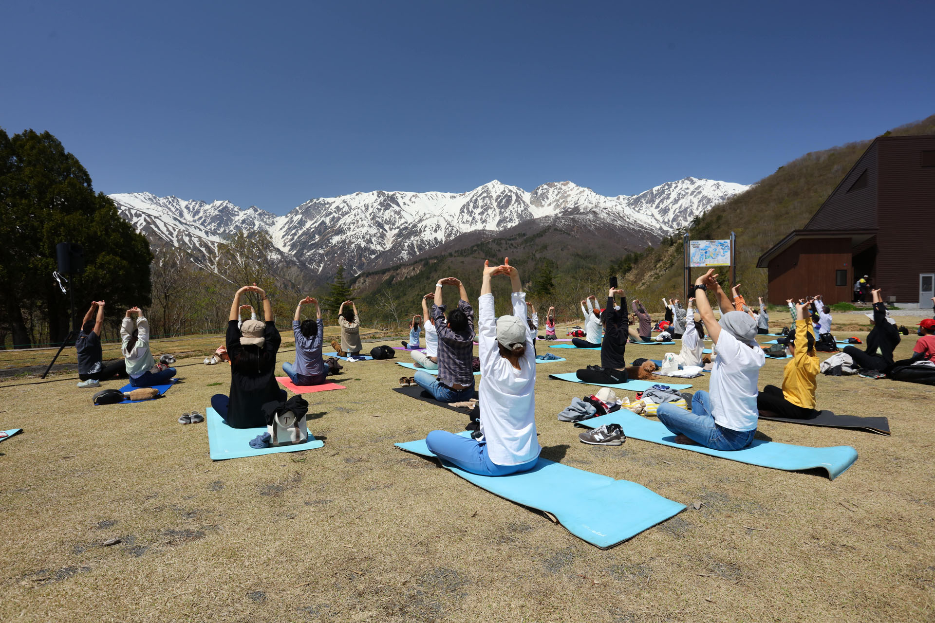 音楽ライブやヨガなどの体験イベントも予定している
