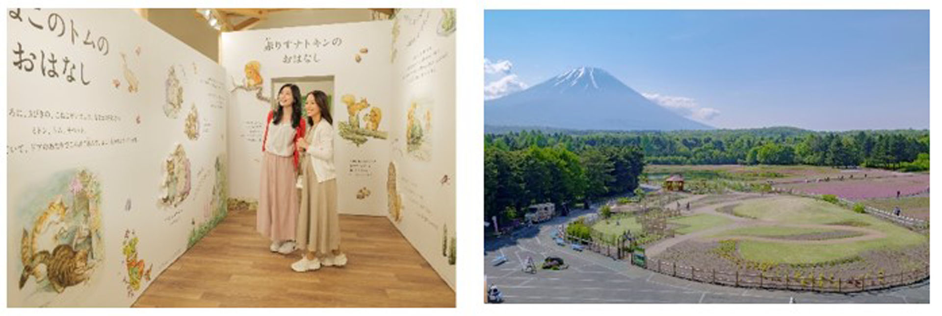 絵本を体感するギャラリーと富士山を一望できるガーデンタワー