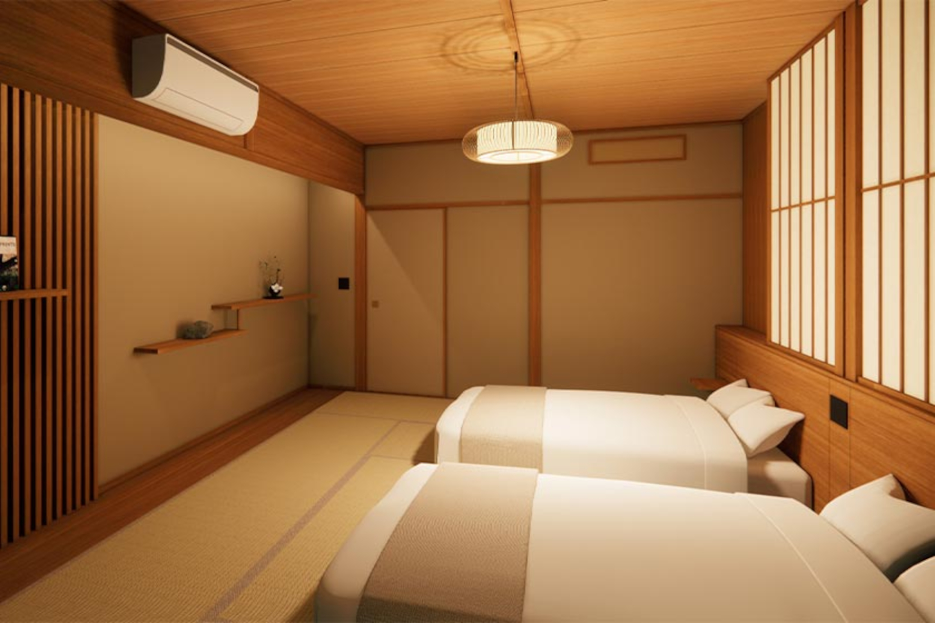 海側の部屋では松島の美しい風景を一望できるという