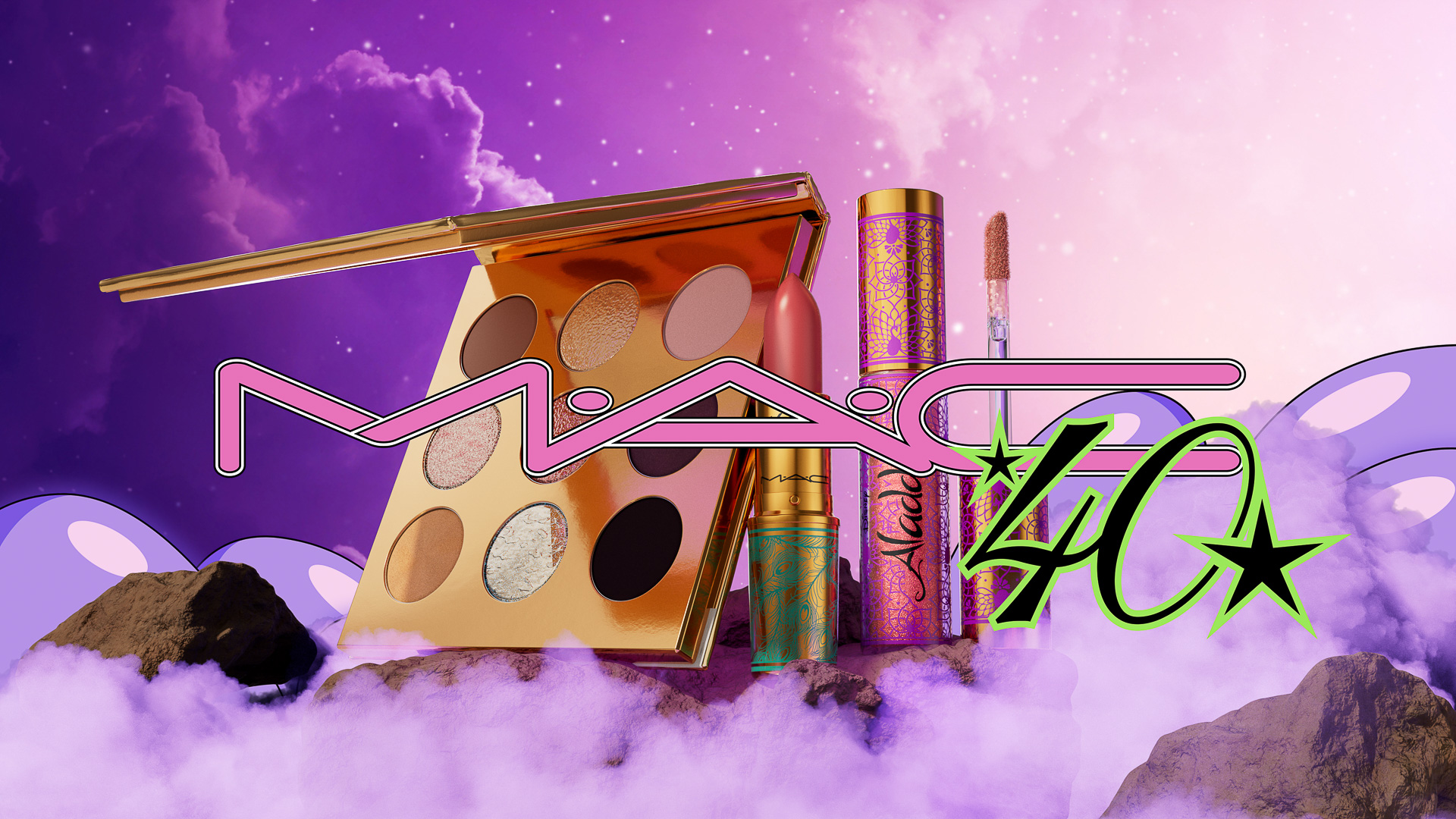 2019年のM・A・Cの「アラジン」限定コレクションから3アイテムが登場