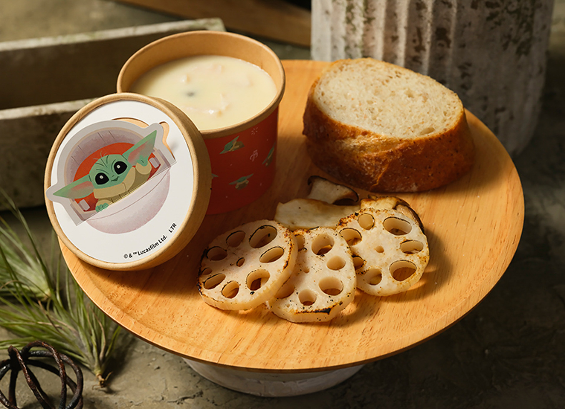 「＜グローグー＞選べるスーププレート（チャウダー）」（2190円）