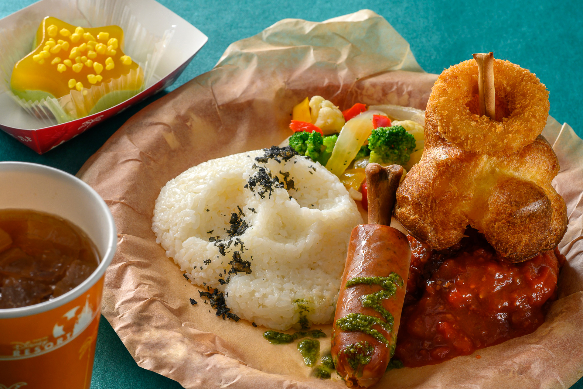 ユカタン・べースキャンプ・グリルの「スペシャルセット」（2140円）