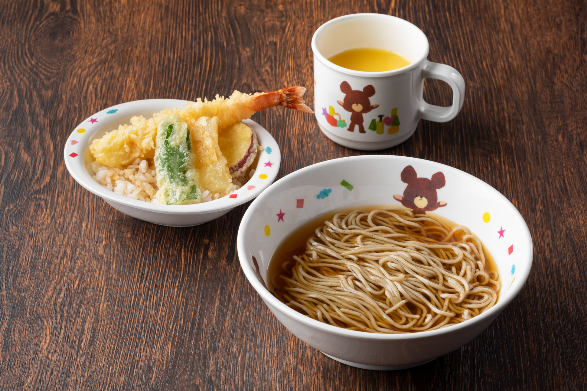 麻布十番 そば 松玄「そばキッズセット」