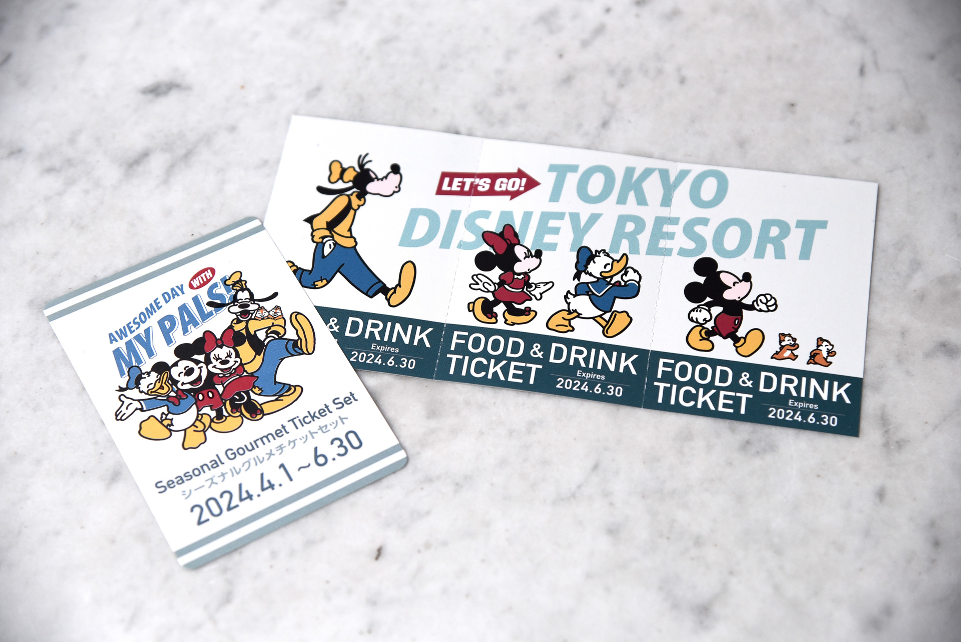 「フード＆ドリンクチケット（3枚）」