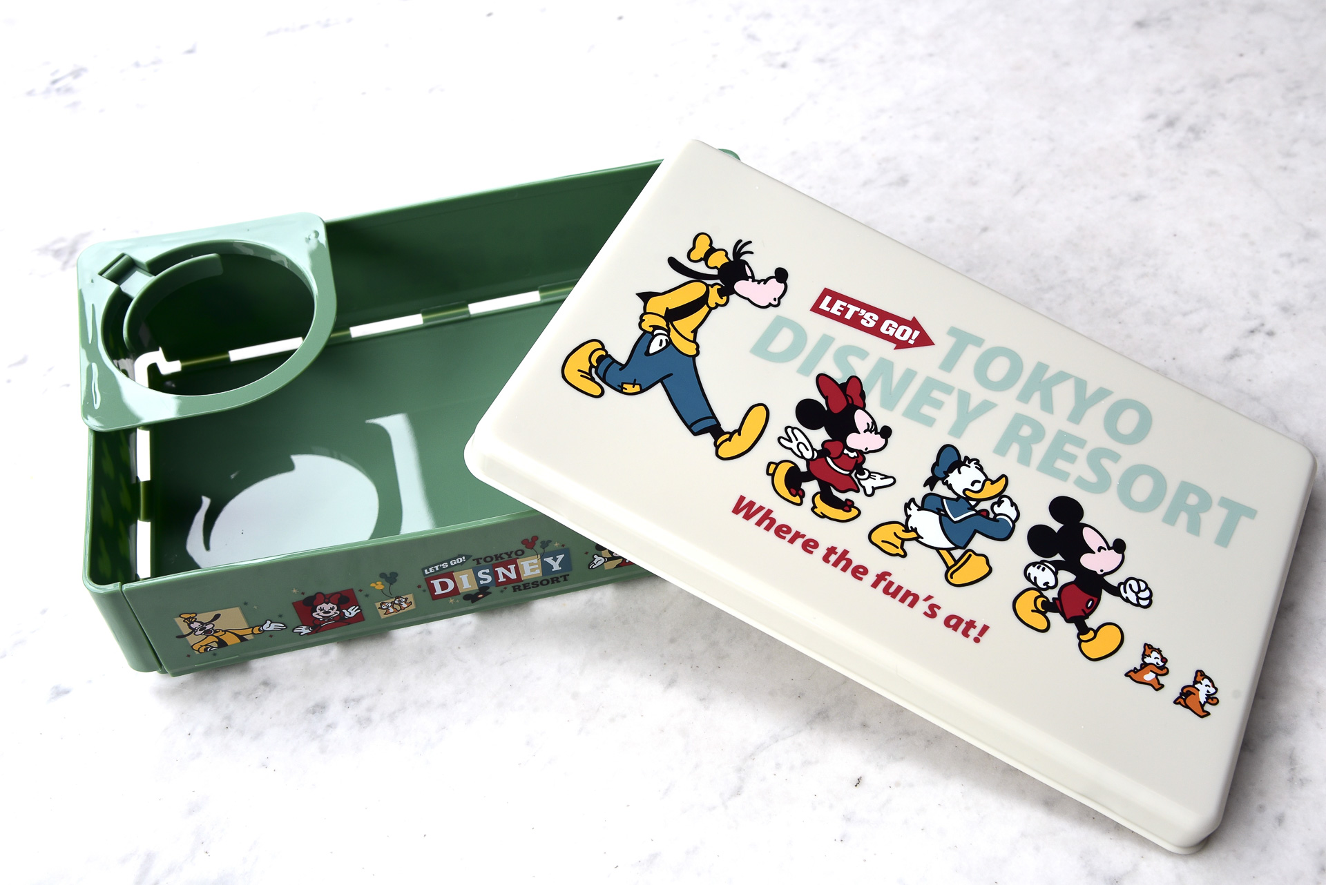 「スーベニアランチボックス（ドリンクホルダー付き）」