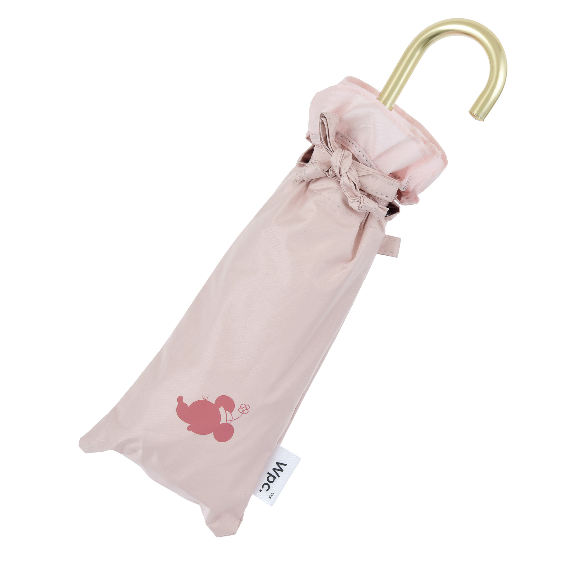 「【Wpc.】日傘 折りたたみ式 フリル＜ミニー＞」（4000円）