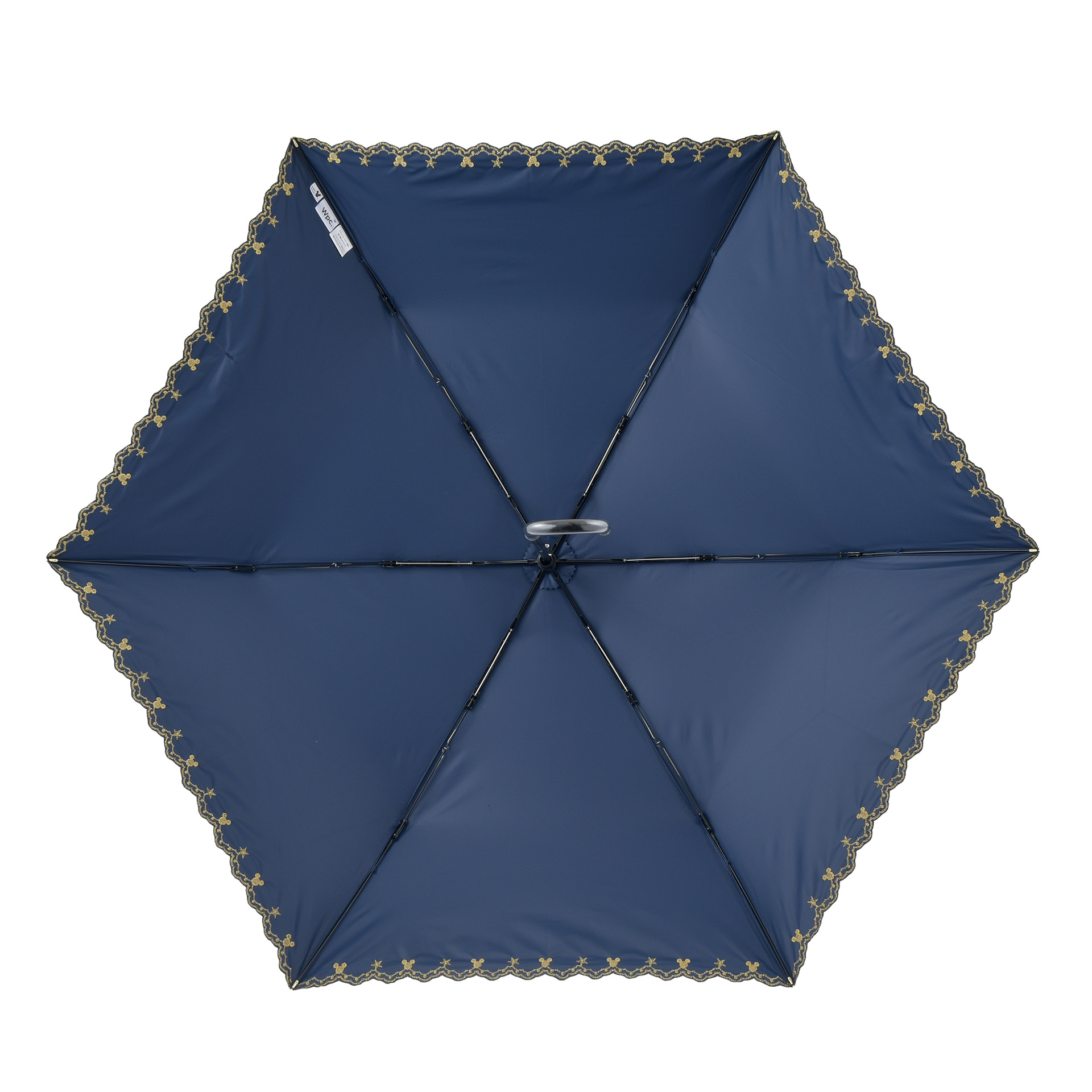 「【Wpc.】日傘 折りたたみ式チャーム付き＜ミッキー＞」（4000円）