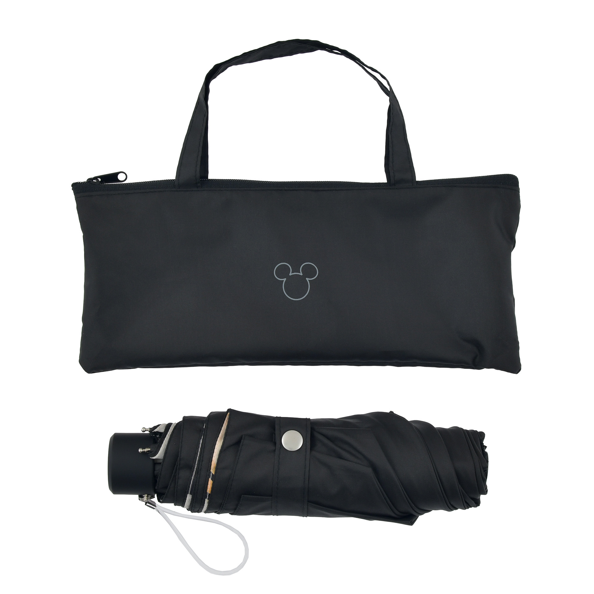 「折り畳み傘 ポーチ入り＜ミッキー＆フレンズ＞」（3500円）