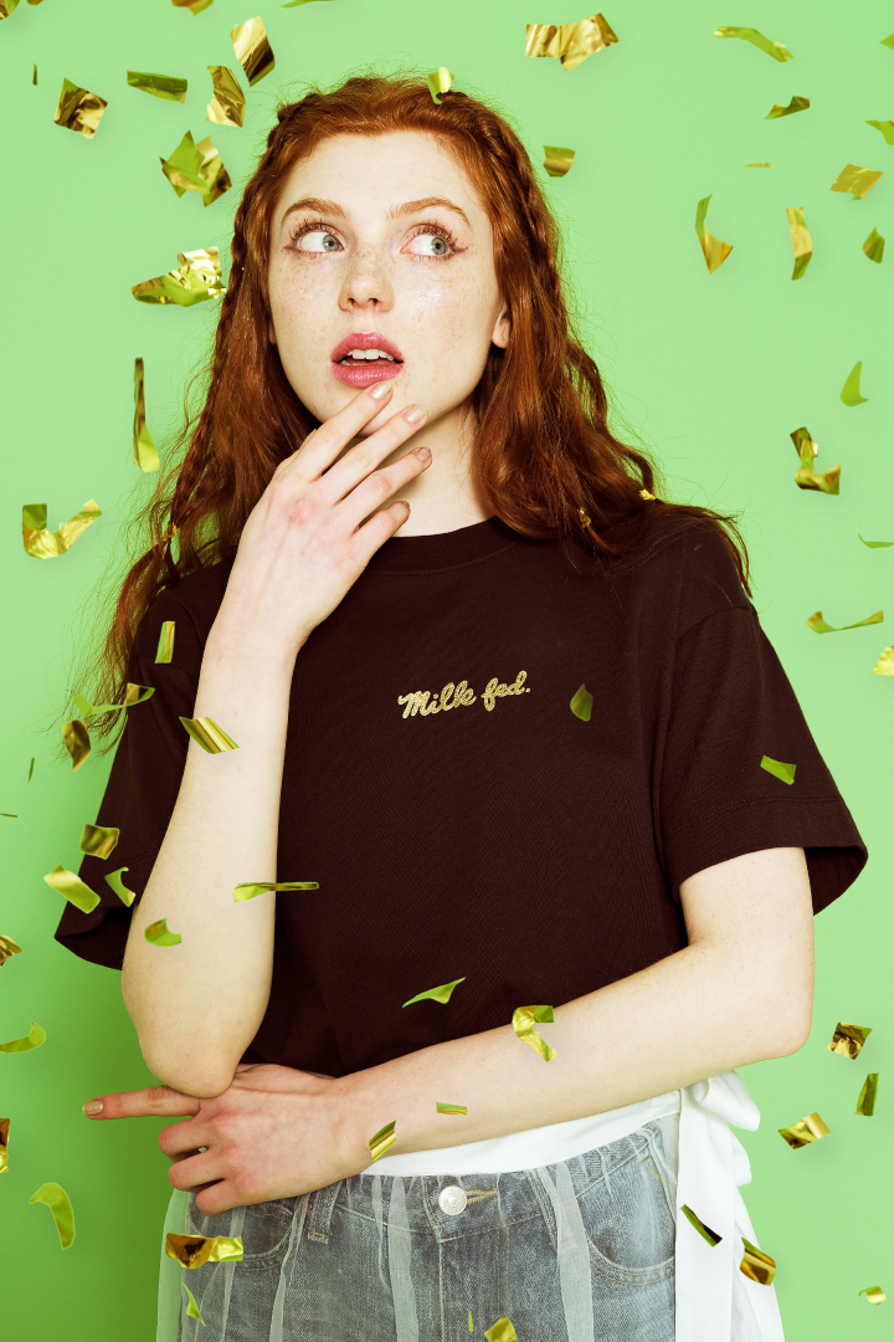 「MILKFED./TINKER BELL/SS TEE（CHARCOAL）」（6050円）