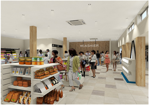 ショッピングコーナー「なないろマルシェ」