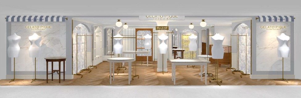 ルームウェアブランド「ジェラート ピケ」がオープン