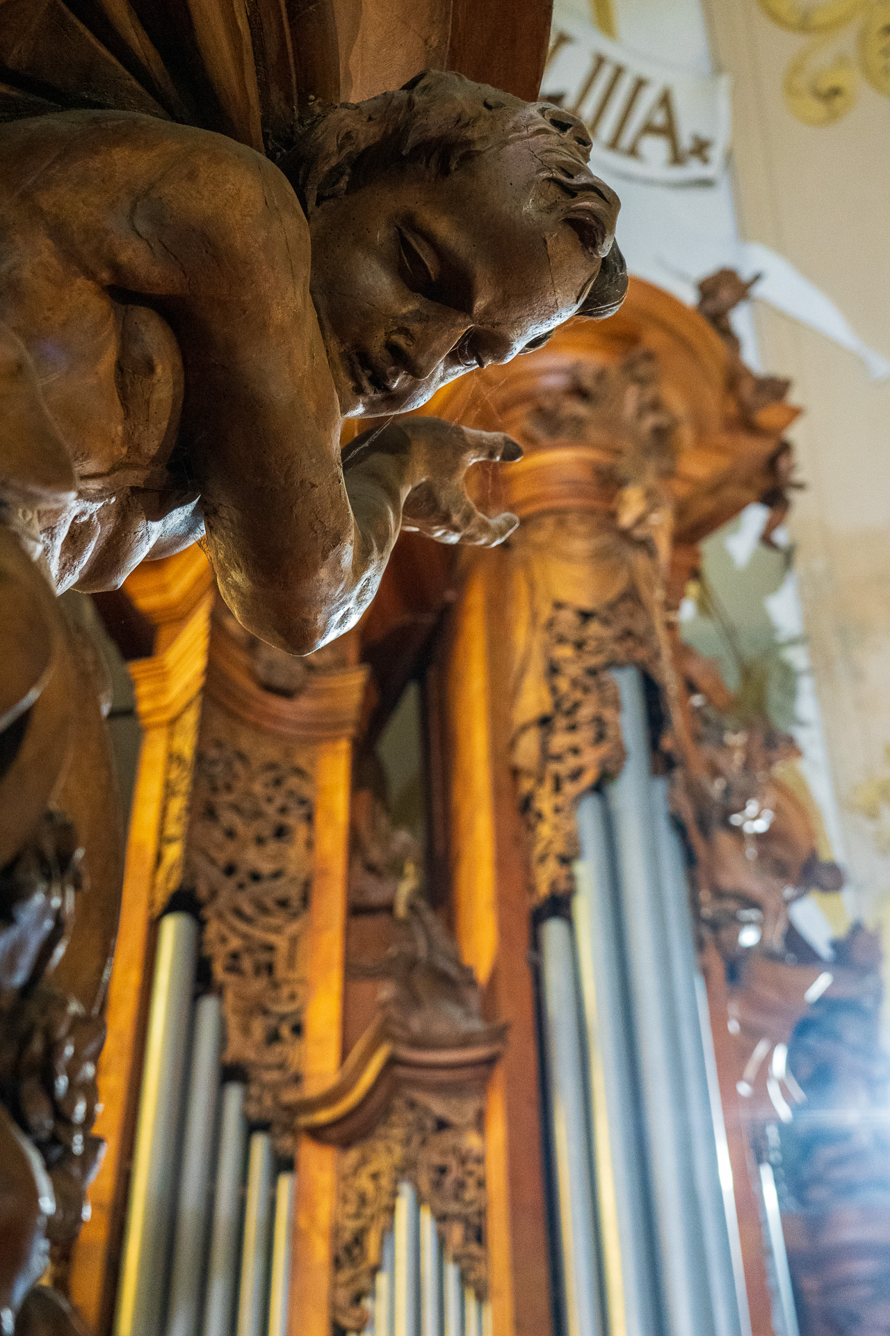 なんとこのパイプオルガン、幼少時代のモーツァルトも弾いたことがあるとか