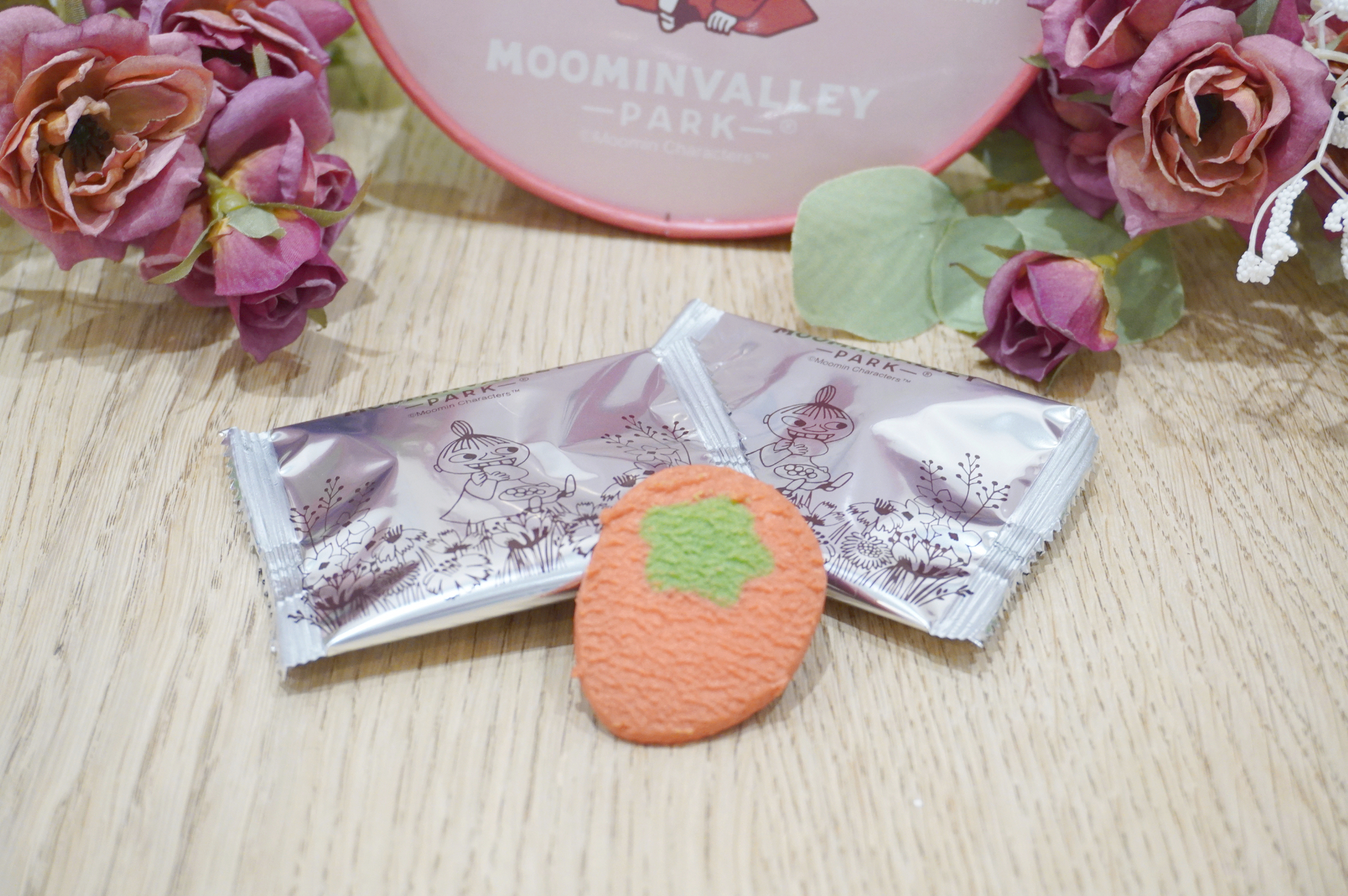 甘酸っぱい香りが広がるリトルミイの「いちごクッキー」（15枚入り1200円）