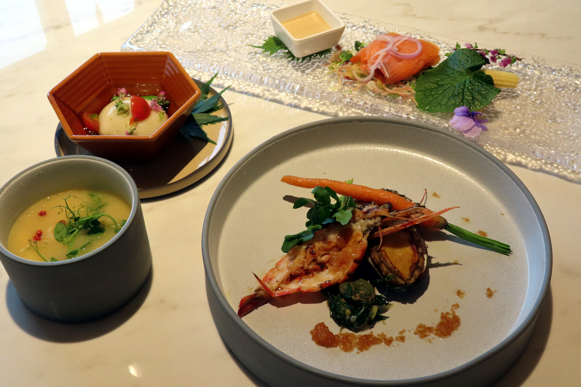 7年連続でミシュラン一つ星を獲得している日本料理店の「鈴なり」が出店