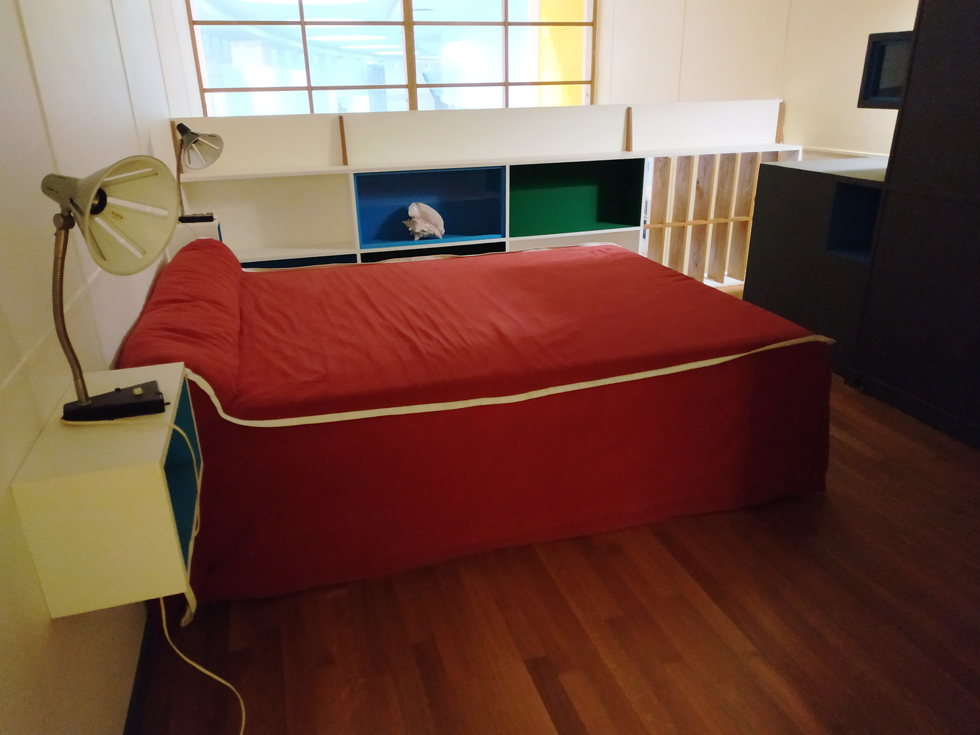 パリのシテ建築遺産博物館にあるシテ・ラディユーズの模型と原寸大模型