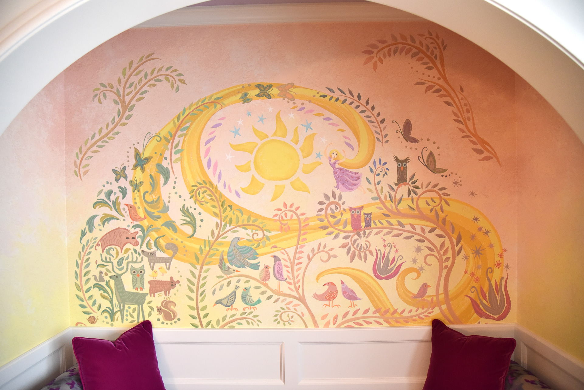 ラプンツェルの姿も