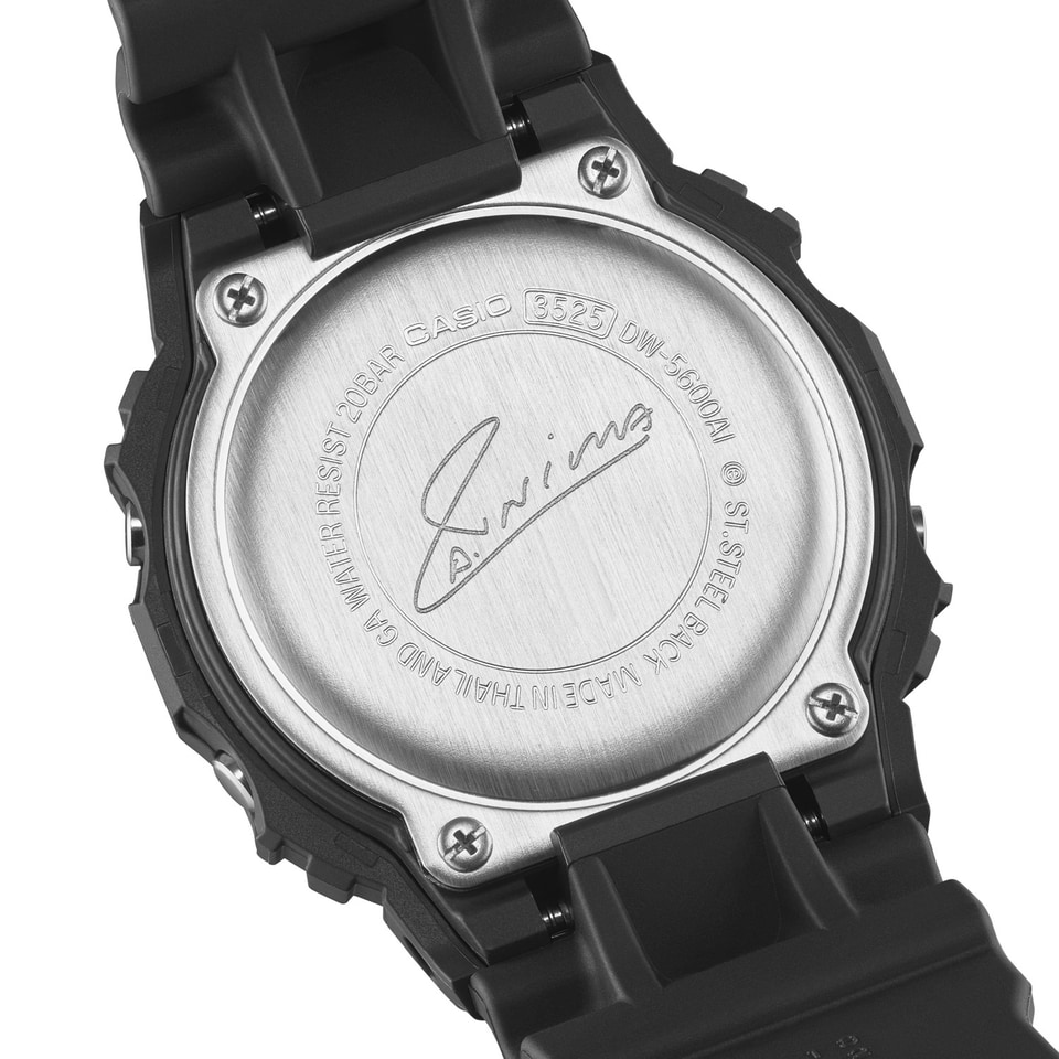 カシオ、イニエスタ選手のシグニチャーモデル「G-SHOCK DW