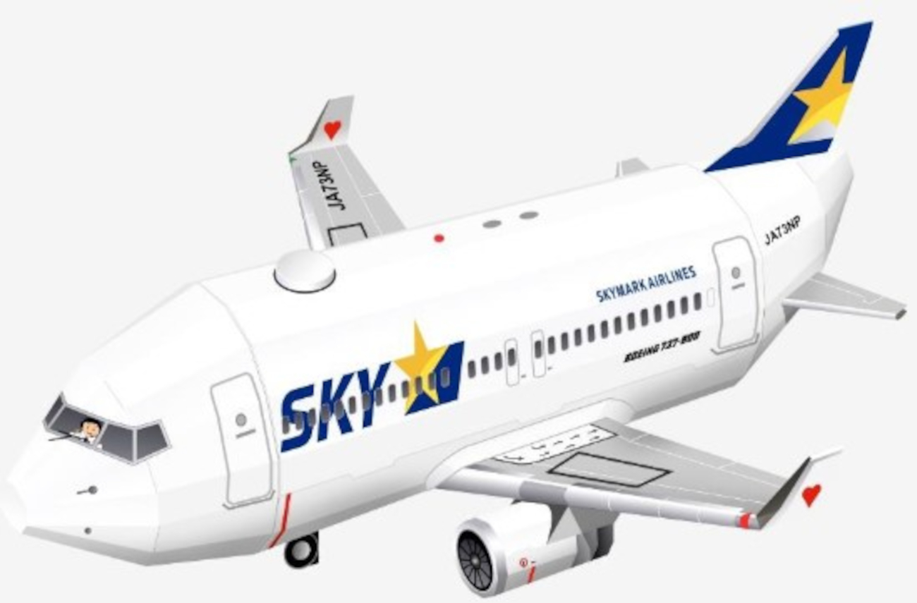 「幼稚園」8・9月号にスカイマークとコラボした付録「おとがなる！スカイマークひこうき スペシャルセット」