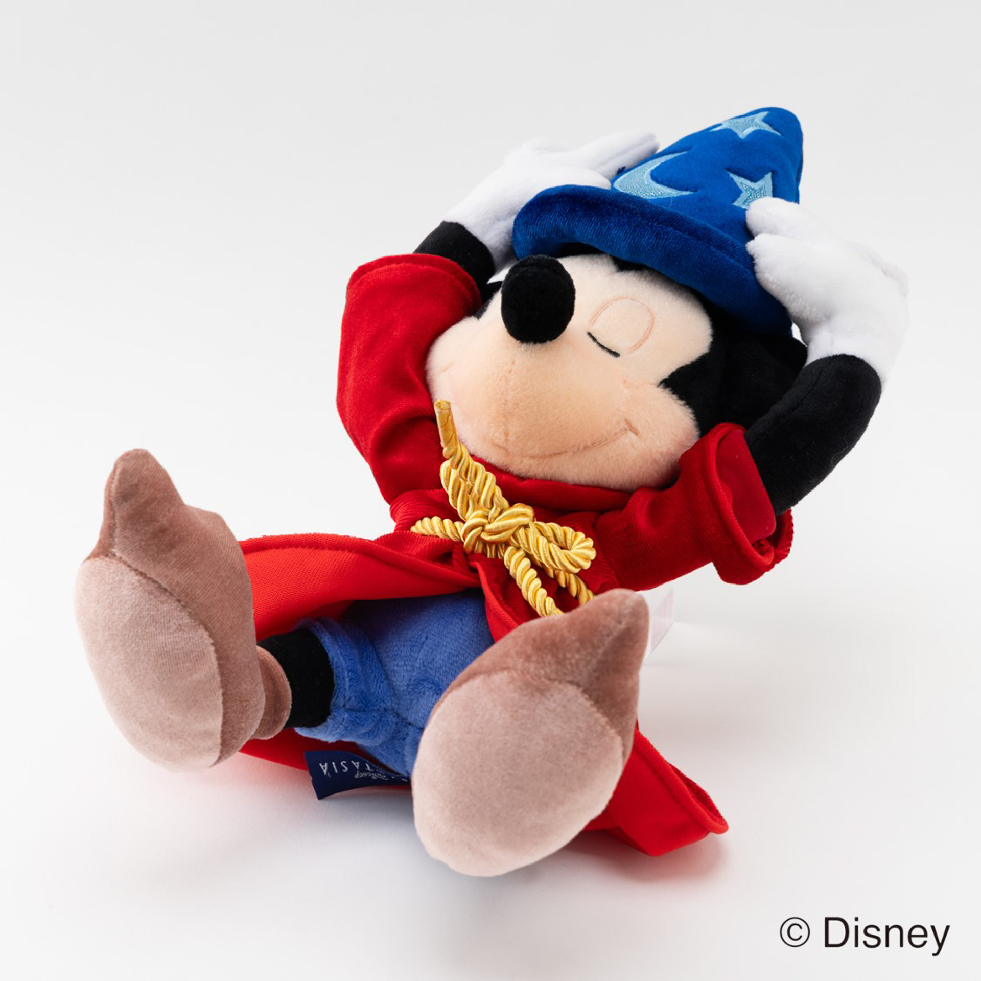 「ディズニーキャラクター ファンタジア ぬいぐるみS 魔法使いの弟子ミッキー（お眠りポーズ）」（4400円）