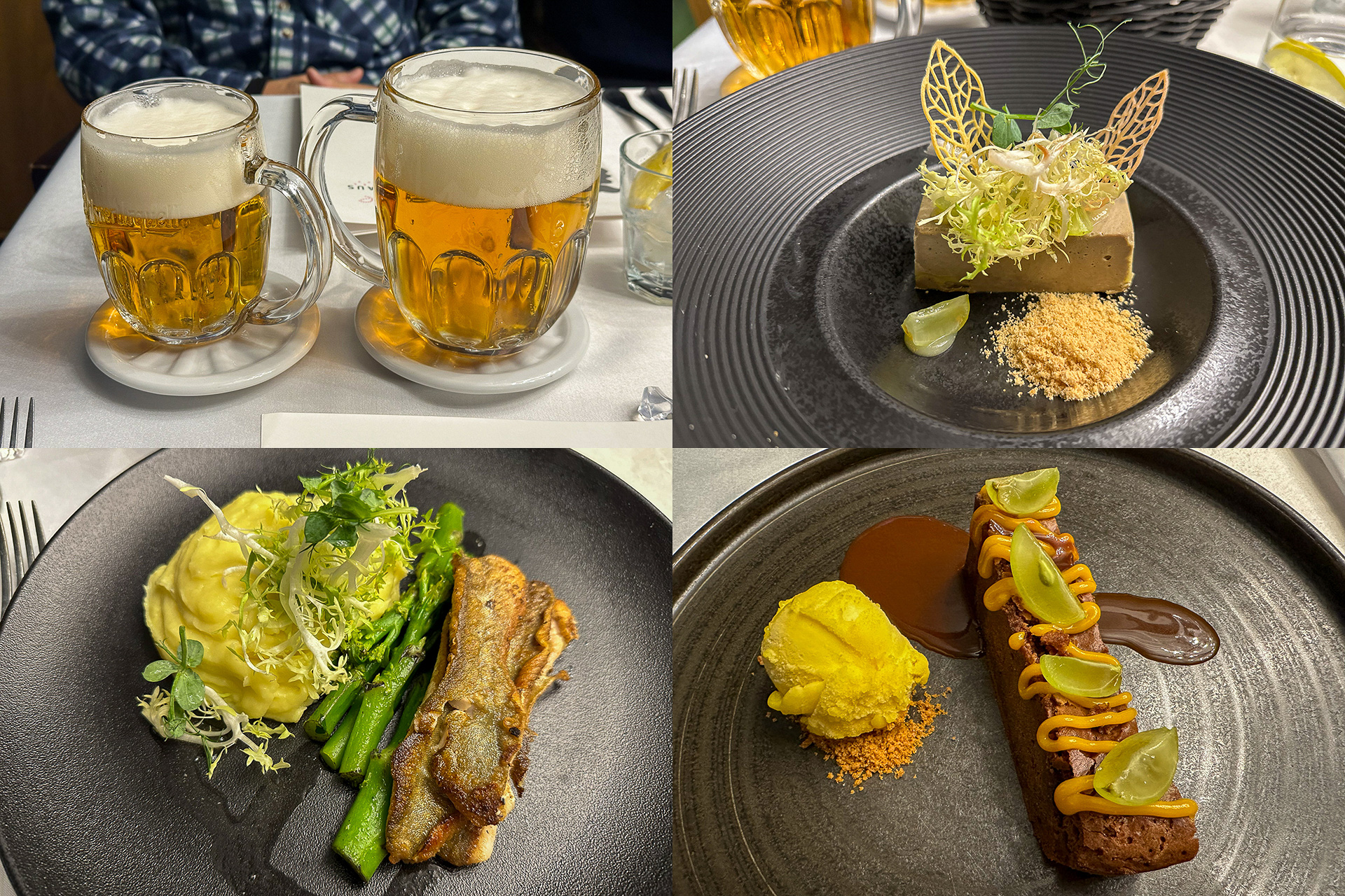 美食を堪能したディナー。めずらしく肉ではなく魚をチョイス