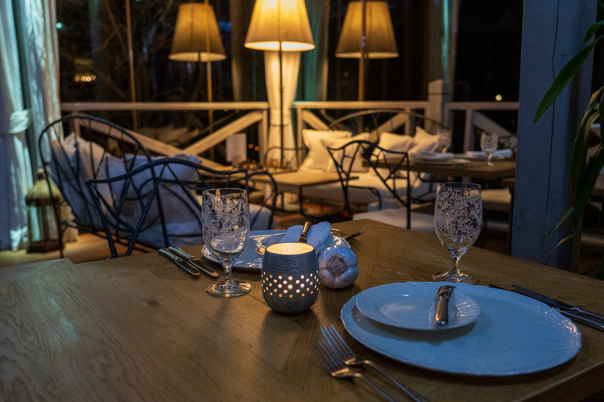 ガーデンの景色を望むベラヴィスタ パティオ