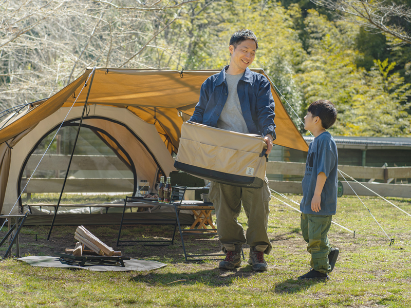 テントサイズは2人向け