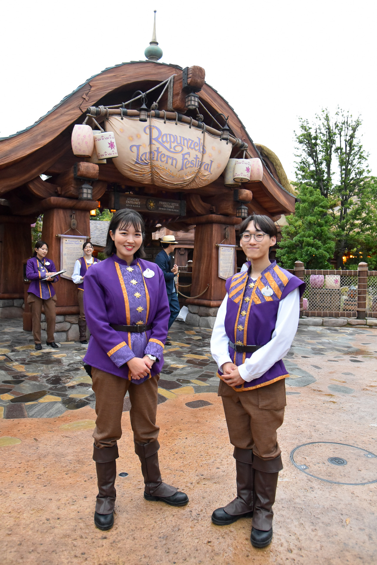 こちらのキャストさんは船大工さんなんだそう！