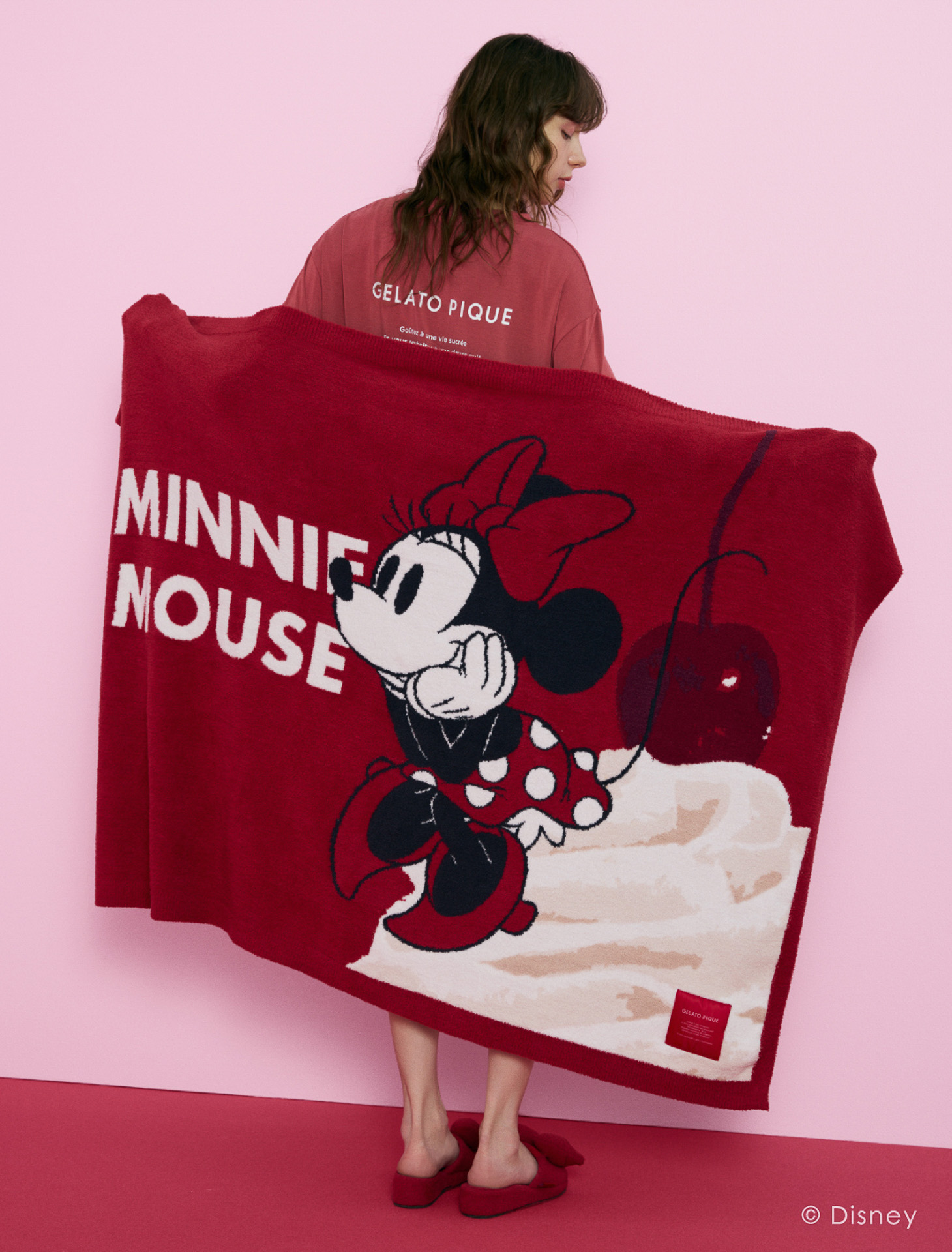 「Minnie/ジャガードハーフケット」（各1万1990円）