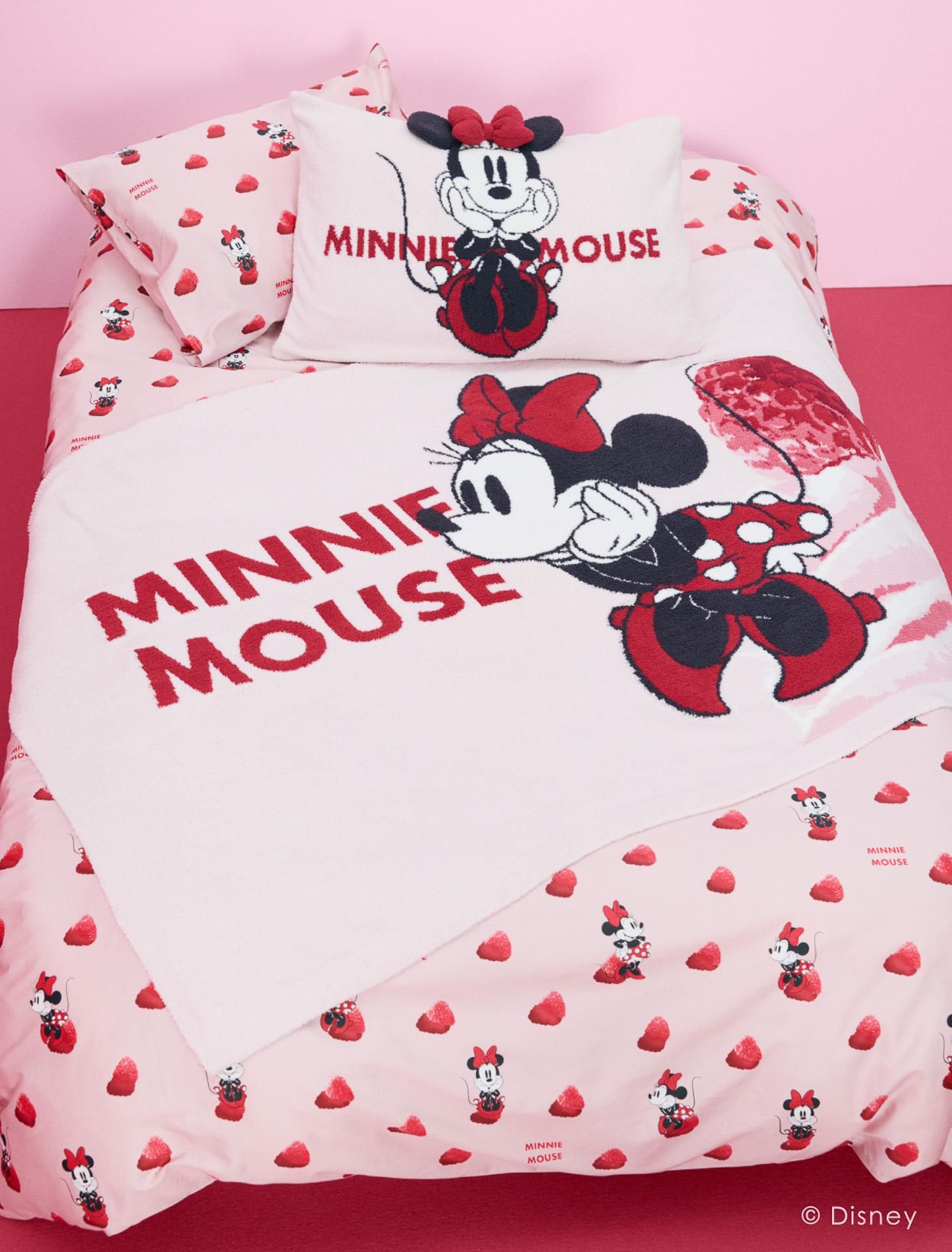 「Minnie/ジャガードハーフケット」（各1万1990円）
