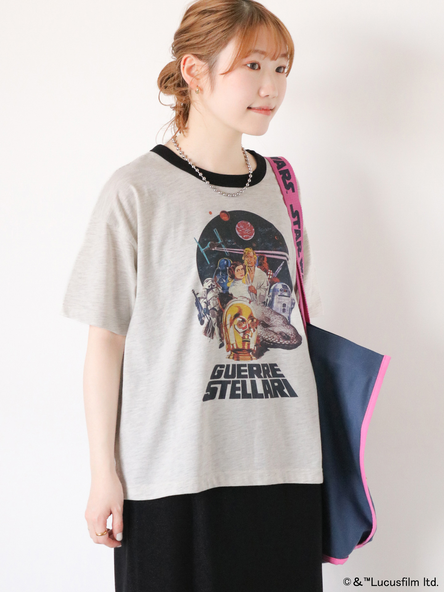 「【STAR WARS】リンガーTシャツ」（各3300円）