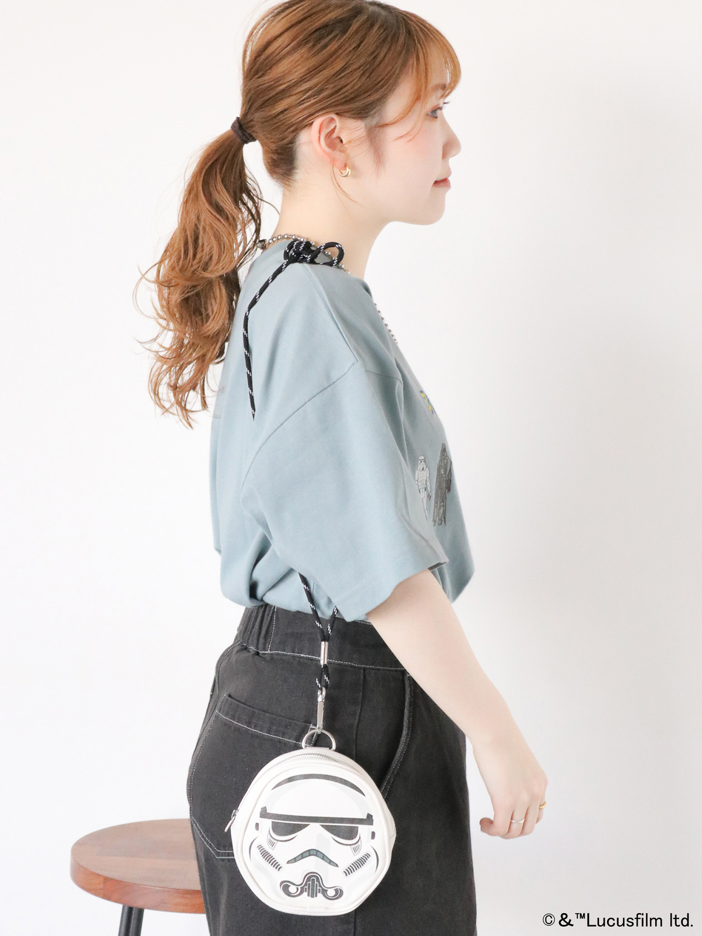 「【STAR WARS】ミニショルダーバッグ（ストームトルーパー）」（3300円）