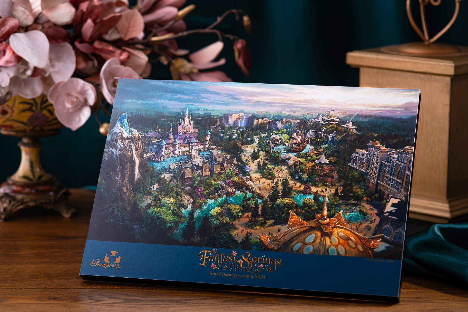 3か月連続でアートが届く「ファンタジースプリングス・コレクション」のアートフレームの詳細が発表された