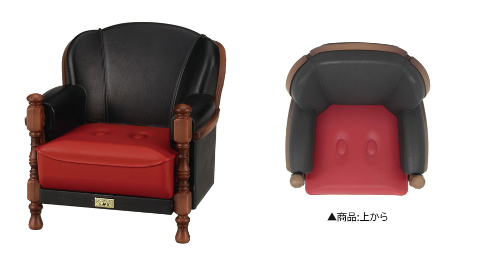 手のひらにちょこん。ディズニーデザインのカリモク家具がミニチュアに