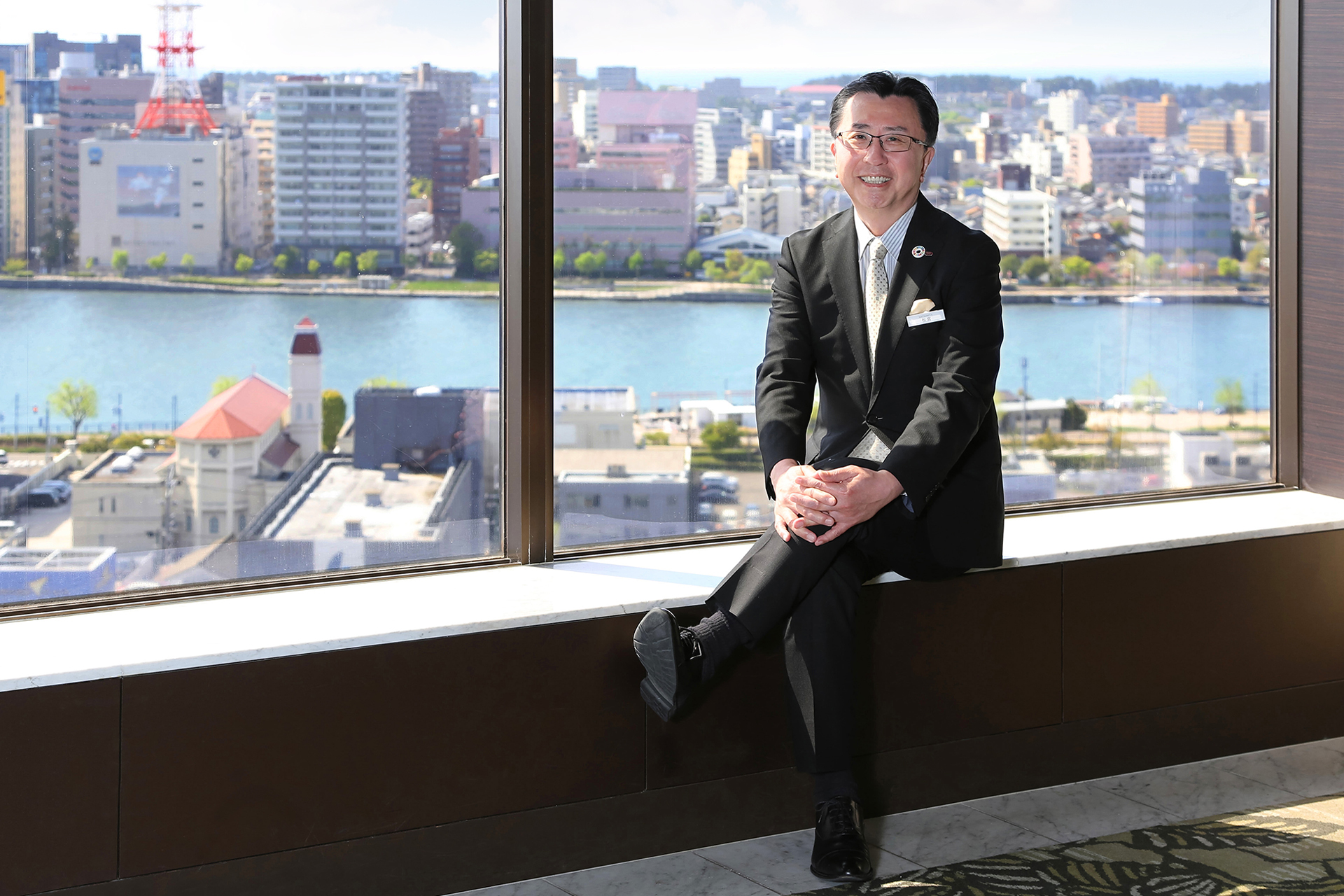 ANAクラウンプラザホテル新潟 総支配人の松宮郷さん