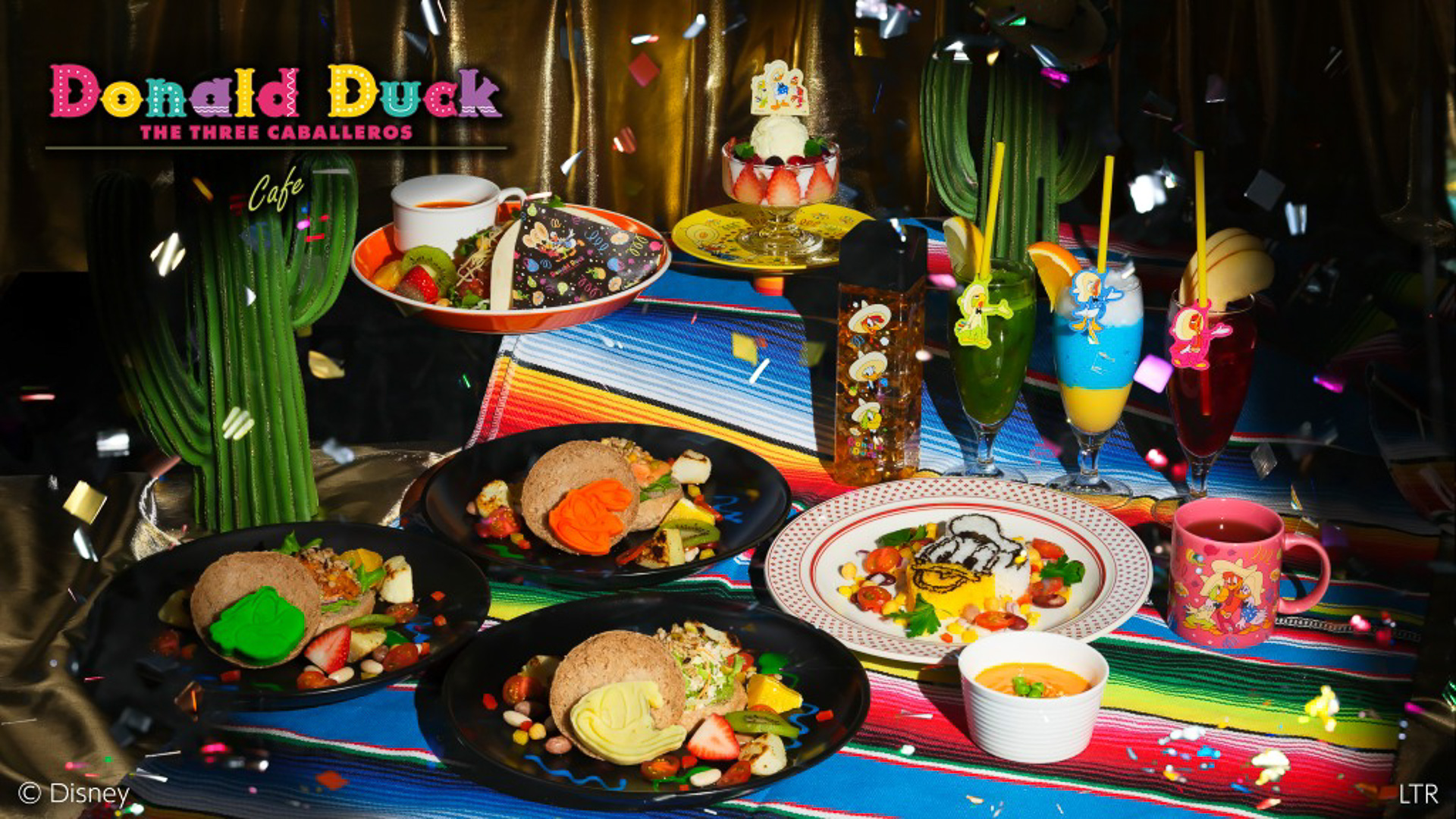 「ドナルドダック～三人の騎士～」OH MY CAFEがオープン