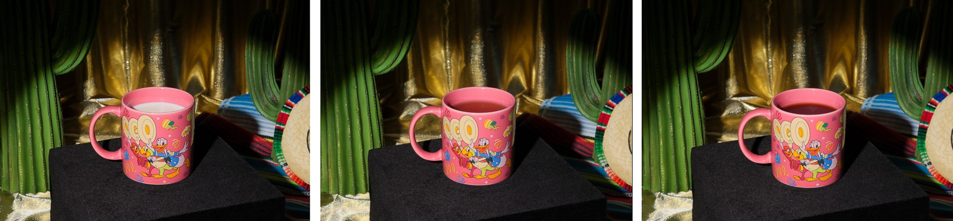 ホット系ドリンクも各種用意する