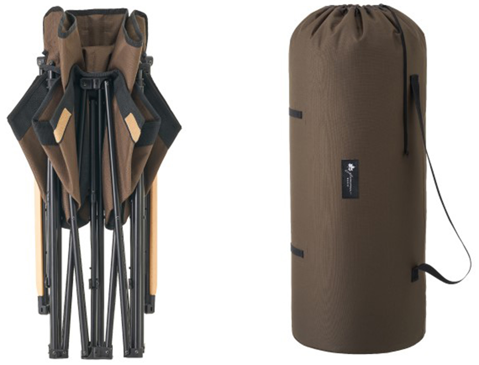 収束型収納で専用バッグに入れて持ち運び可能