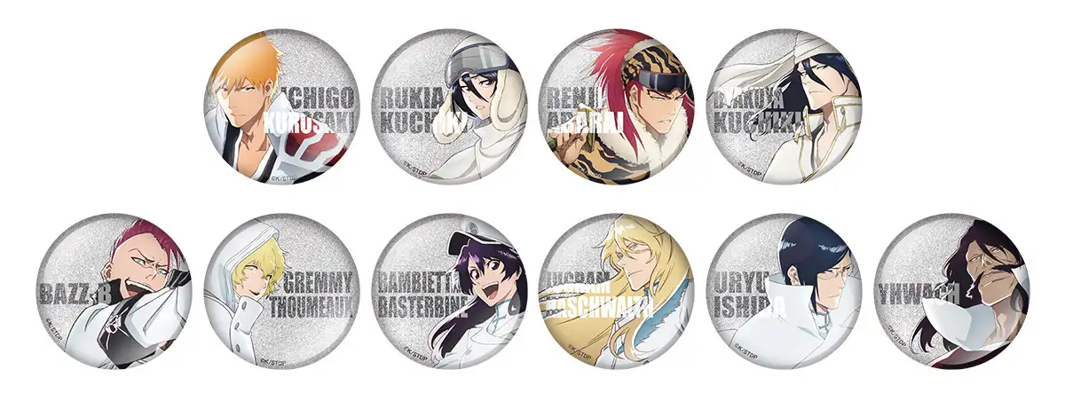 缶バッジコレクション（ランダム全10種・各550円/コンプリートセット5500円）