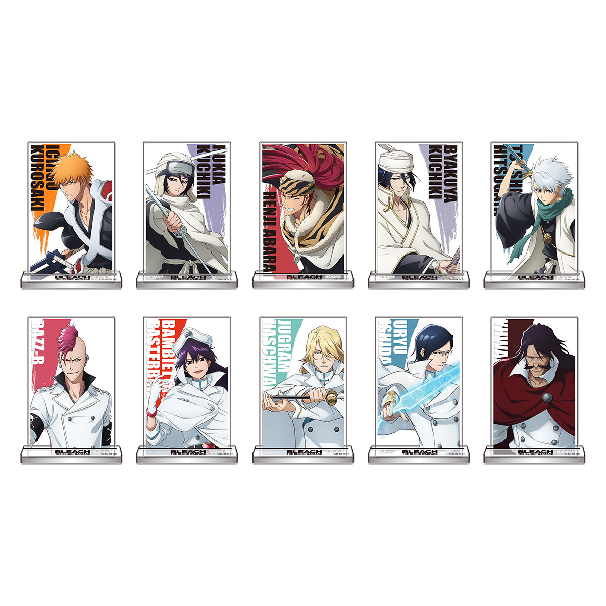 アクリルシートスタンド（全10種・各1000円）