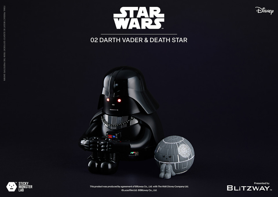 スティッキーモンスターラボのスター・ウォーズのフィギュアは