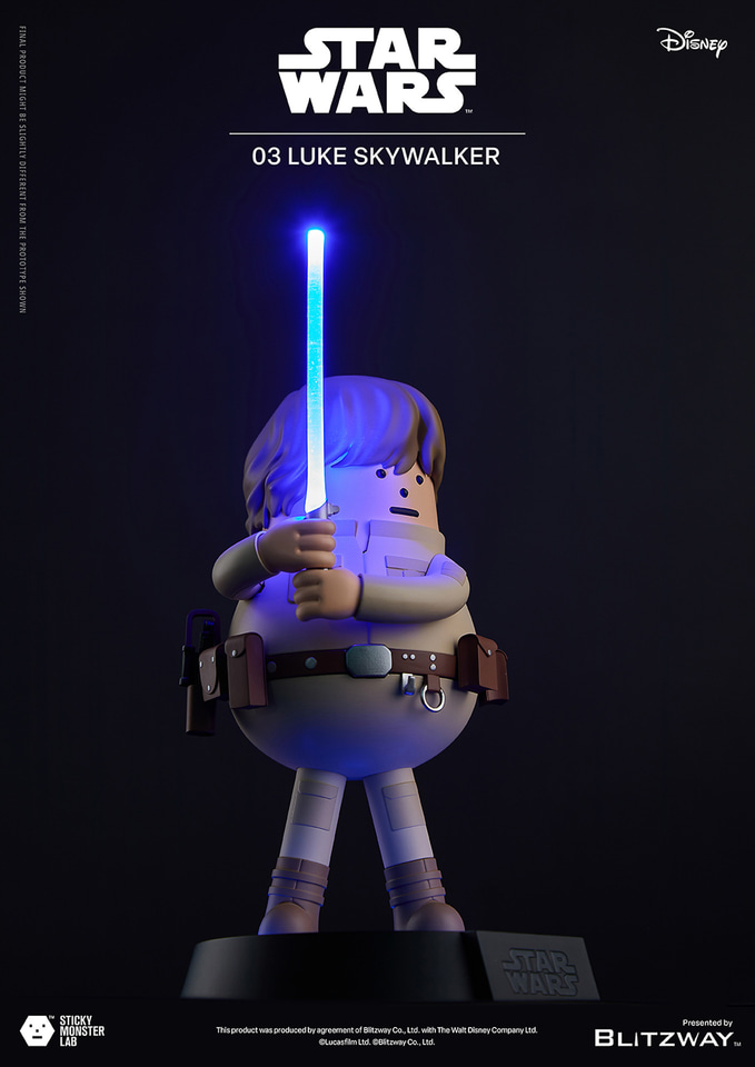 スティッキーモンスターラボのスター・ウォーズのフィギュアは
