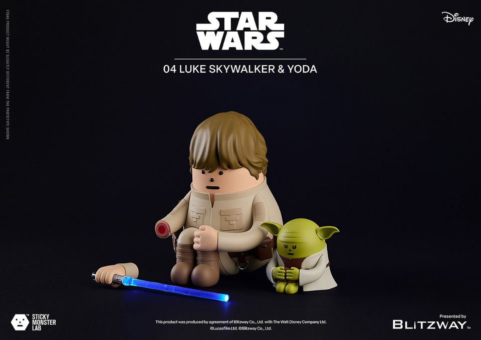 スティッキーモンスターラボのスター・ウォーズのフィギュアは