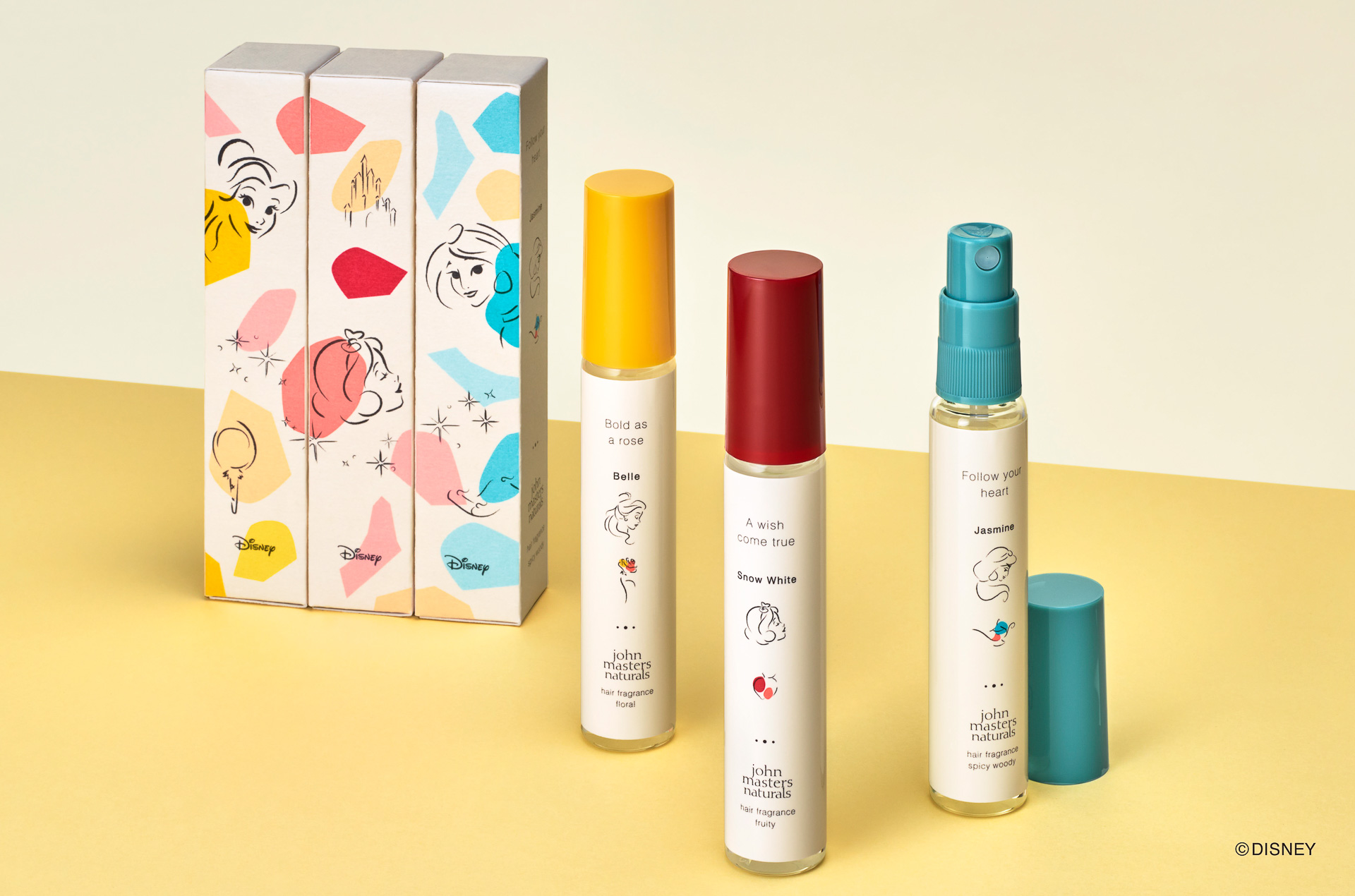 ジョンマスターオーガニックからプリンセスイメージのヘアフレグランスが発売される