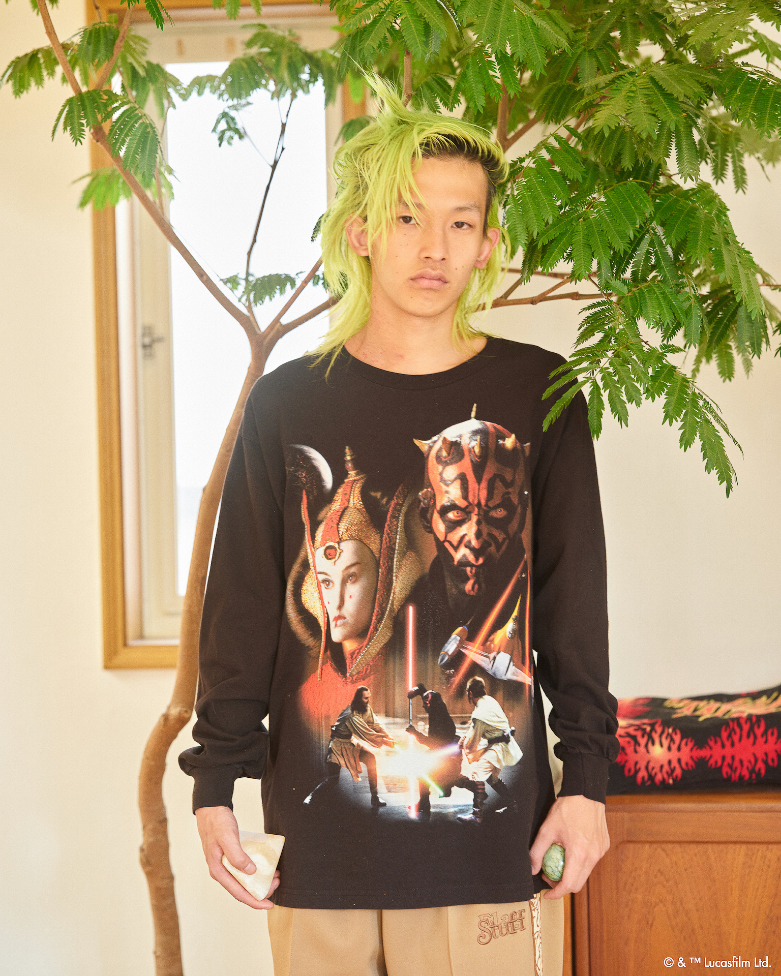 「“The Phantom Menace”LS Tee」（1万6500円）