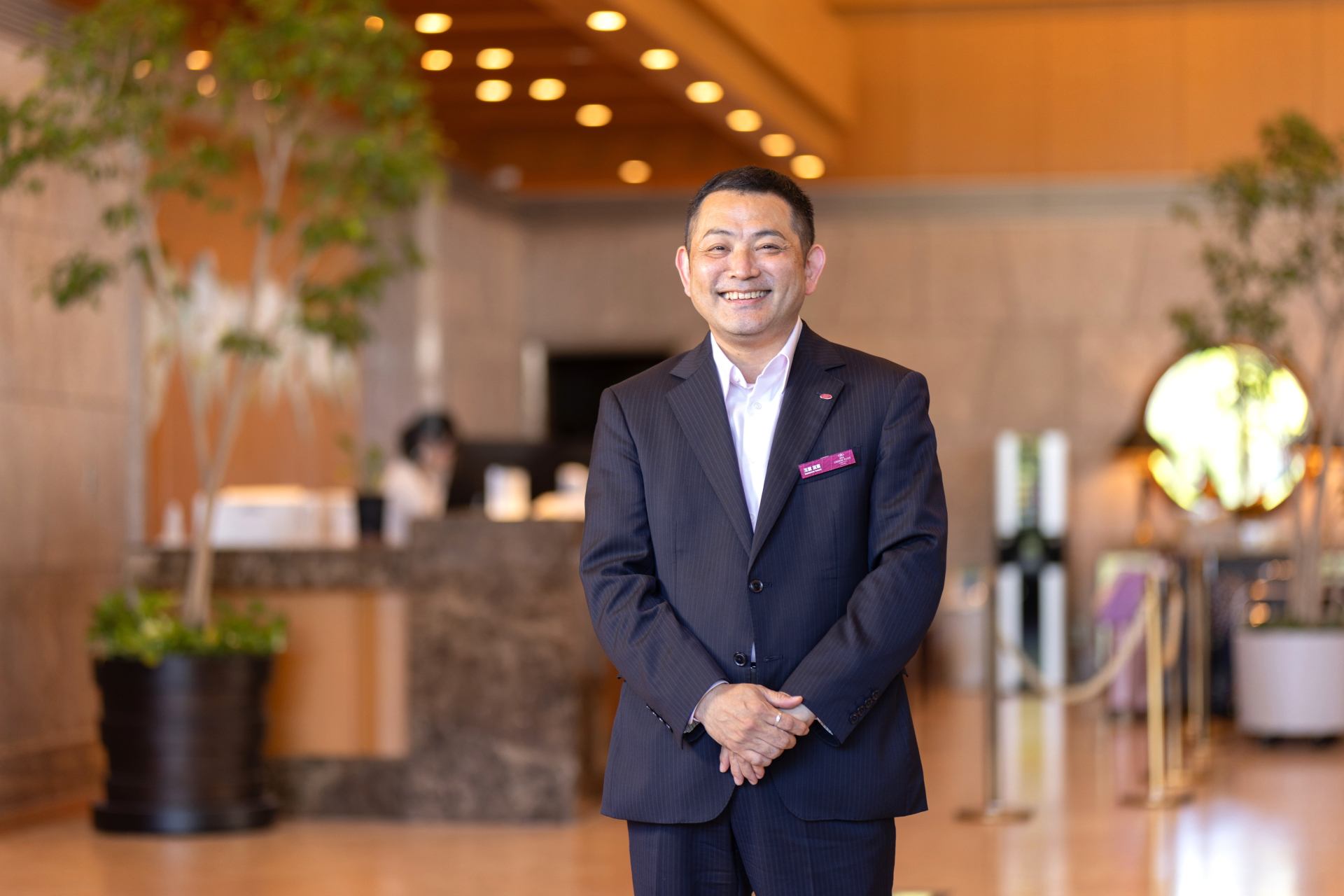 ANAクラウンプラザホテル富山 総支配人の玉置滋憲さん