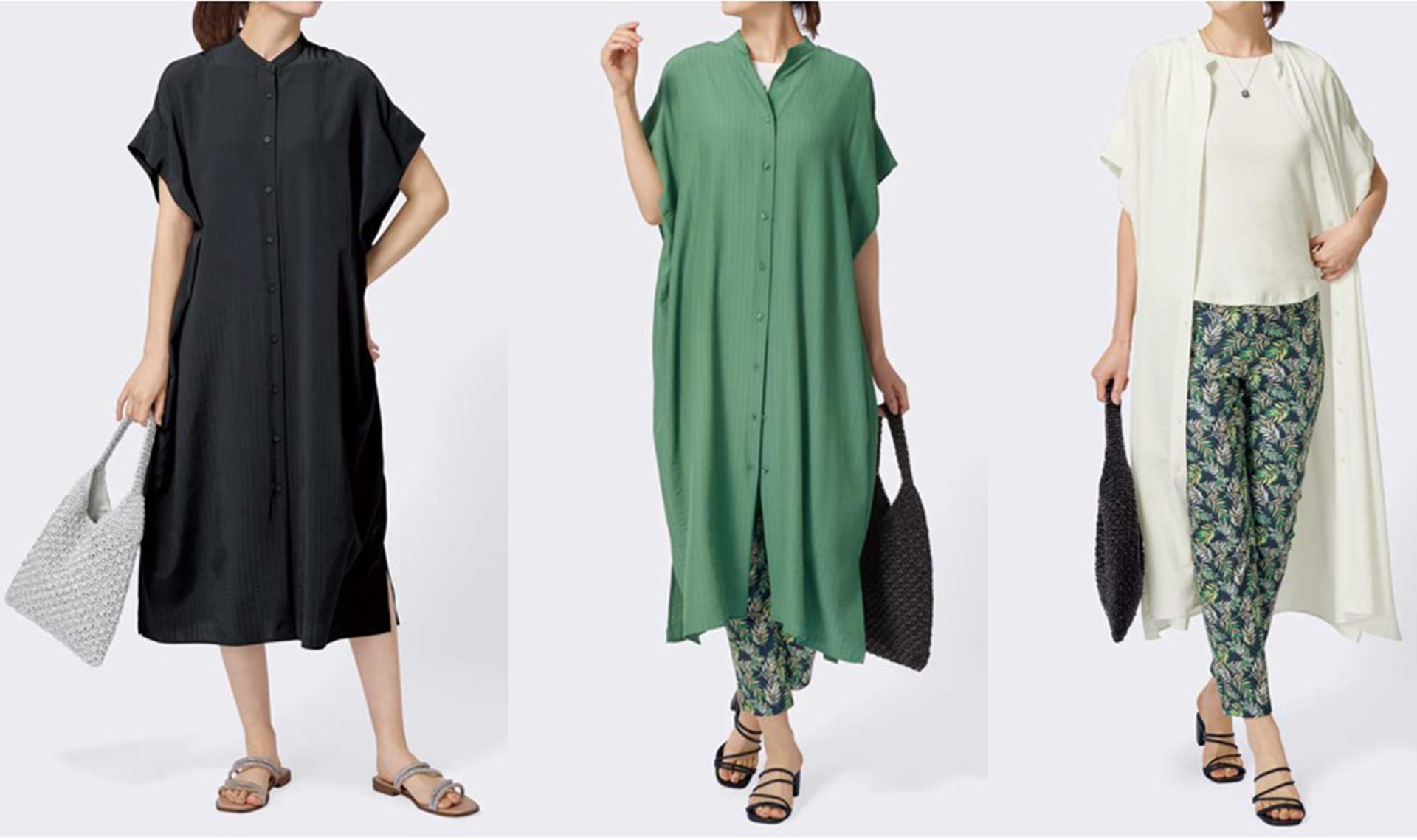 前ボタンなので羽織としても着られる