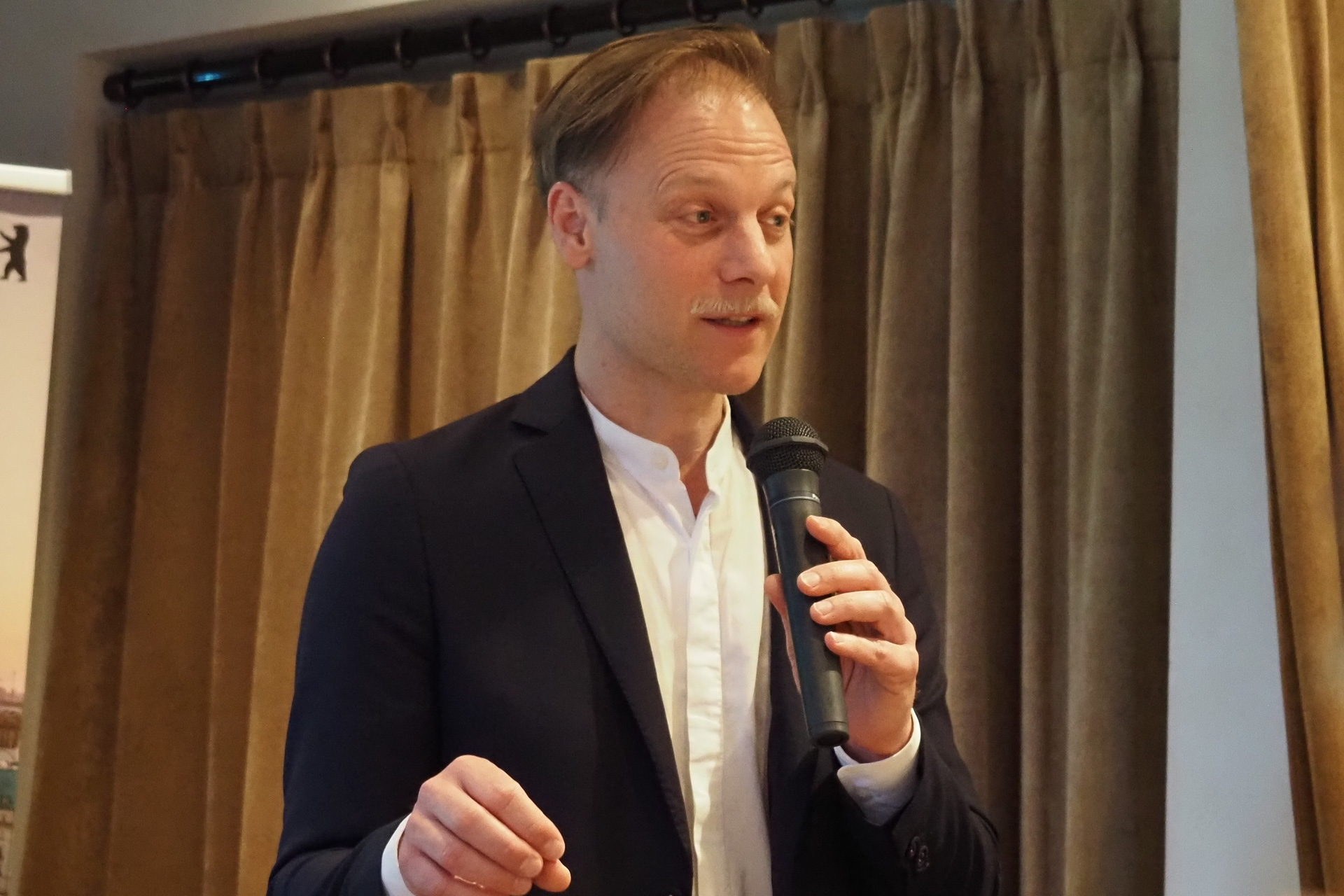 ベルリン観光局 文化事業推進部長 ルッツ・ヘンケ氏